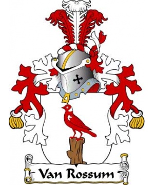 Dutch/V/Van-Rossum-Crest-Coat-of-Arms