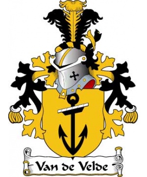 Dutch/V/Van-de-Velde-Crest-Coat-of-Arms