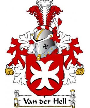 Dutch/V/Van-der-Hell-Crest-Coat-of-Arms