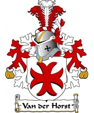 Dutch/V/Van-der-Horst-Crest-Coat-of-Arms