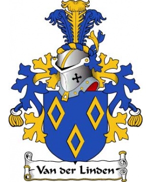 Dutch/V/Van-der-Linden-Crest-Coat-of-Arms