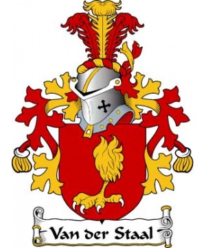 Dutch/V/Van-der-Staal-Crest-Coat-of-Arms