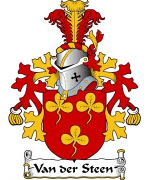 Dutch/V/Van-der-Steen-Crest-Coat-of-Arms