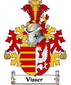 Dutch/V/Visser-Crest-Coat-of-Arms