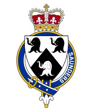 Families-of-Britain/S/Saunders-(England)-Crest-Coat-of-Arms