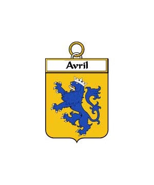 French/A/Avril-Crest-Coat-of-Arms