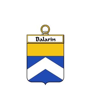 French/B/Balarin-Crest-Coat-of-Arms