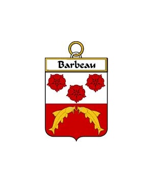 French/B/Barbeau-Crest-Coat-of-Arms