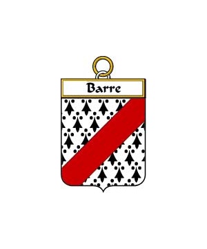 French/B/Barre-Crest-Coat-of-Arms