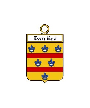 French/B/Barriere-Crest-Coat-of-Arms