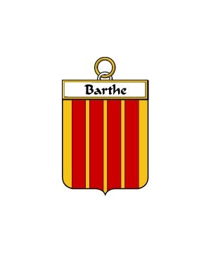 French/B/Barthe-Crest-Coat-of-Arms