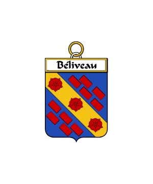 French/B/Beliveau-(Bellevaux)-Crest-Coat-of-Arms