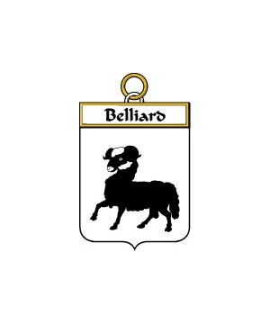 French/B/Belliard-Crest-Coat-of-Arms