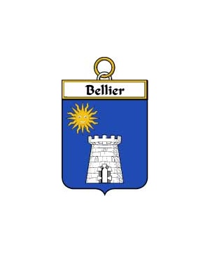 French/B/Bellier-Crest-Coat-of-Arms