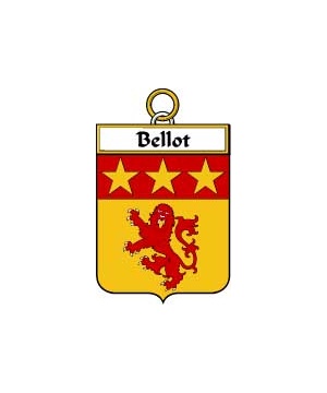 French/B/Bellot-Crest-Coat-of-Arms