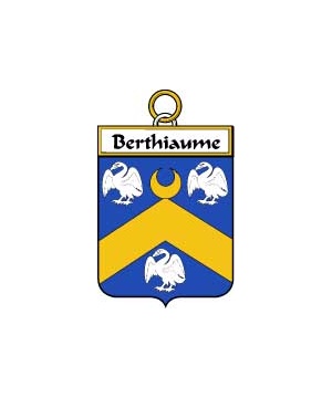 French/B/Berthiaume-(Bertheaume)-Crest-Coat-of-Arms