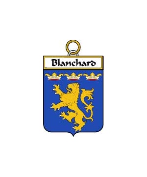 French/B/Blanchard-Crest-Coat-of-Arms