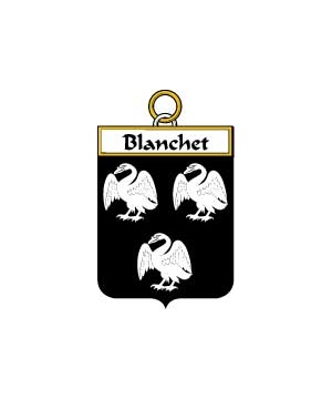 French/B/Blanchet-Crest-Coat-of-Arms