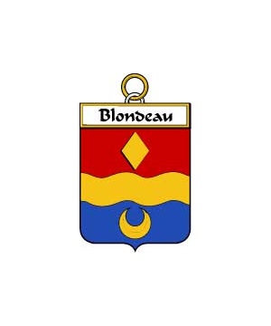 French/B/Blondeau-Crest-Coat-of-Arms