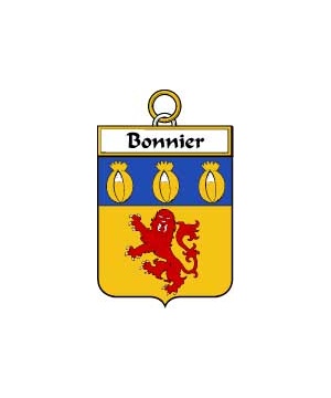 French/B/Bonnier-Crest-Coat-of-Arms