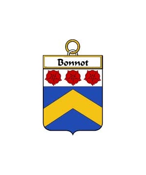 French/B/Bonnot-Crest-Coat-of-Arms