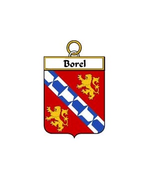 French/B/Borel-Crest-Coat-of-Arms