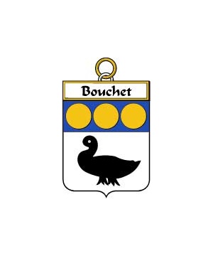 French/B/Bouchet-Crest-Coat-of-Arms