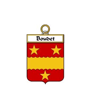 French/B/Boudet-Crest-Coat-of-Arms