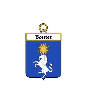 French/B/Boutet-Crest-Coat-of-Arms