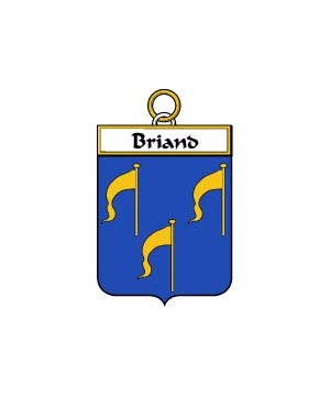 French/B/Briand-Crest-Coat-of-Arms