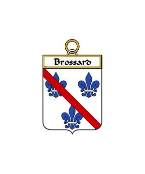 French/B/Brossard-Crest-Coat-of-Arms