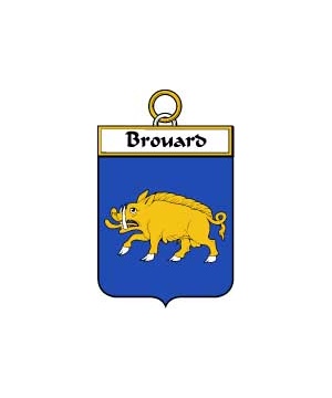 French/B/Brouard-Crest-Coat-of-Arms