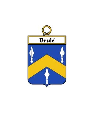 French/B/Brule-(or-Brulley)-Crest-Coat-of-Arms