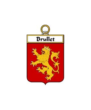 French/B/Brullet-Crest-Coat-of-Arms