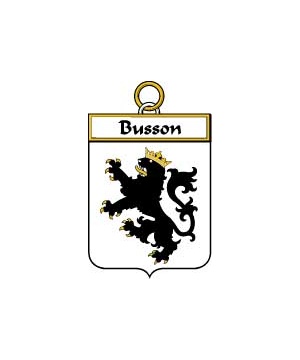 French/B/Busson-Crest-Coat-of-Arms