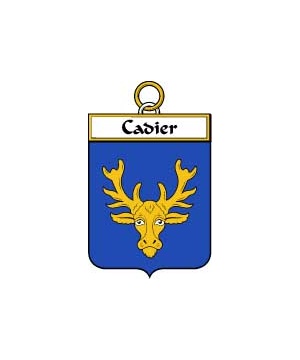 French/C/Cadier-Crest-Coat-of-Arms