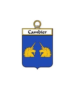 French/C/Cambier-Crest-Coat-of-Arms