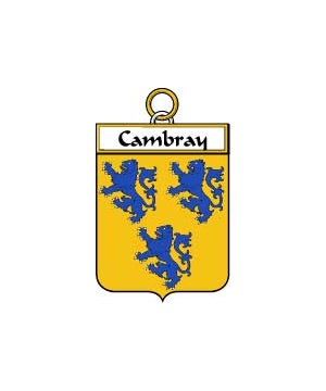 French/C/Cambray-Crest-Coat-of-Arms