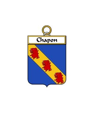 French/C/Chapon-Crest-Coat-of-Arms