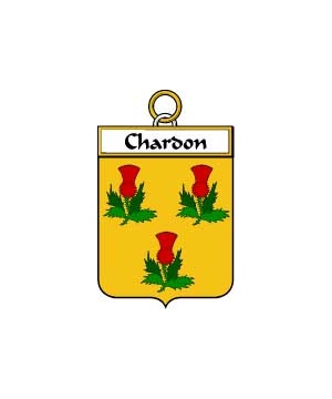 French/C/Chardon-Crest-Coat-of-Arms