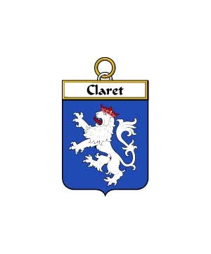 French/C/Claret-Crest-Coat-of-Arms