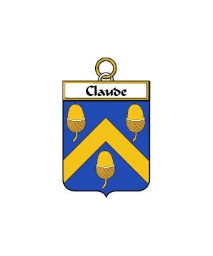 French/C/Claude-Crest-Coat-of-Arms