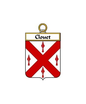 French/C/Clouet-Crest-Coat-of-Arms