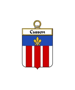 French/C/Cusson-Crest-Coat-of-Arms