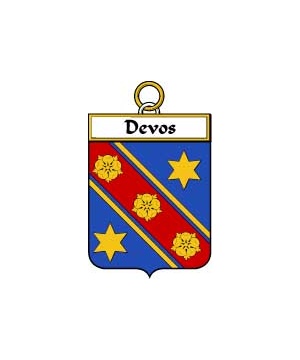 French/D/Devos-Crest-Coat-of-Arms