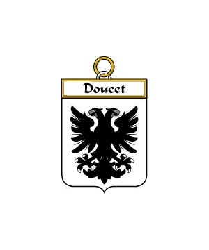 French/D/Doucet-Crest-Coat-of-Arms