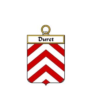 French/D/Duret-Crest-Coat-of-Arms