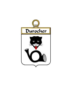 French/D/Durocher-(Rocher-du)-Crest-Coat-of-Arms