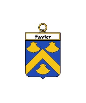 French/F/Favier-Crest-Coat-of-Arms