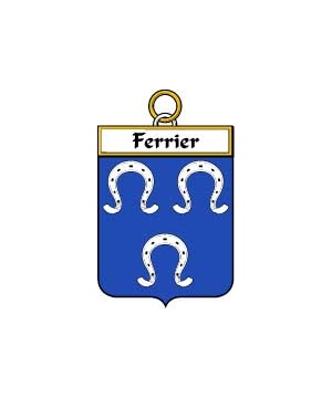 French/F/Ferrier-Crest-Coat-of-Arms